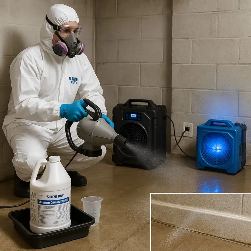 Sanitization and Odor Removal process in Tioga County, NY