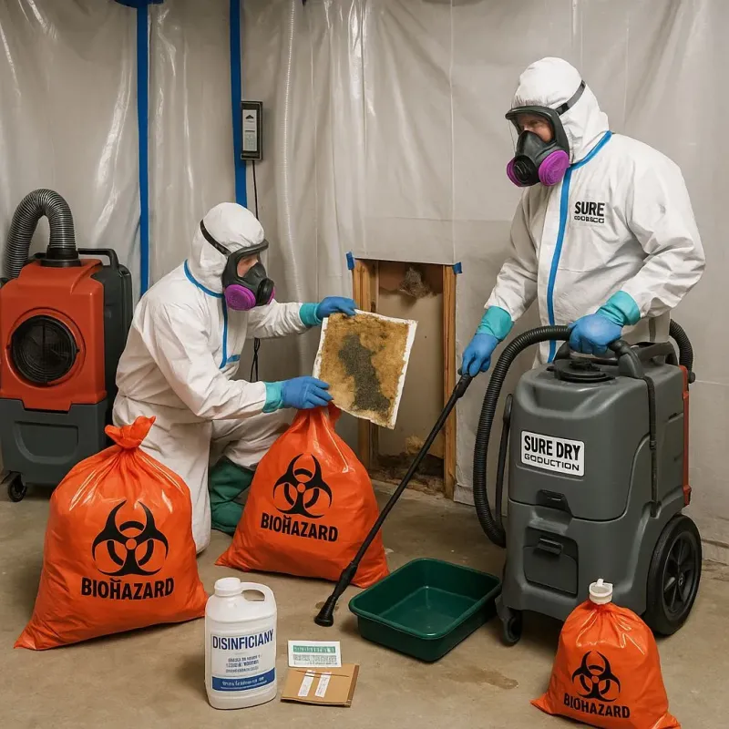 Contaminated Water Handling Protocols process in Tioga County, NY