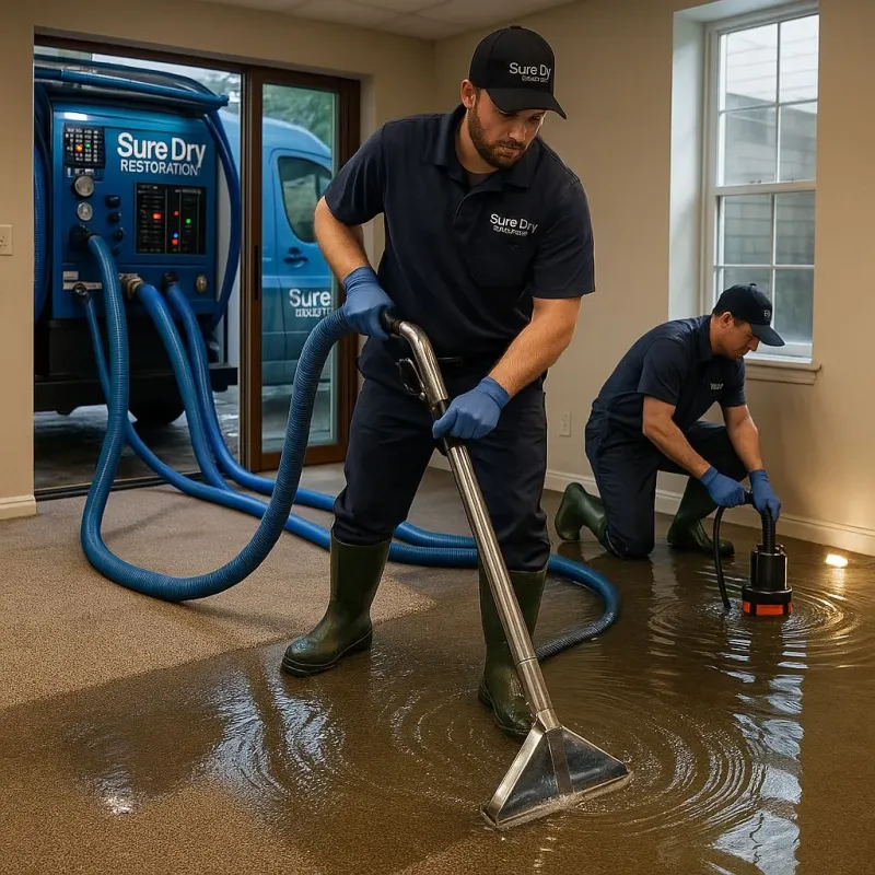 Water Extraction and Removal process in Tioga County, NY
